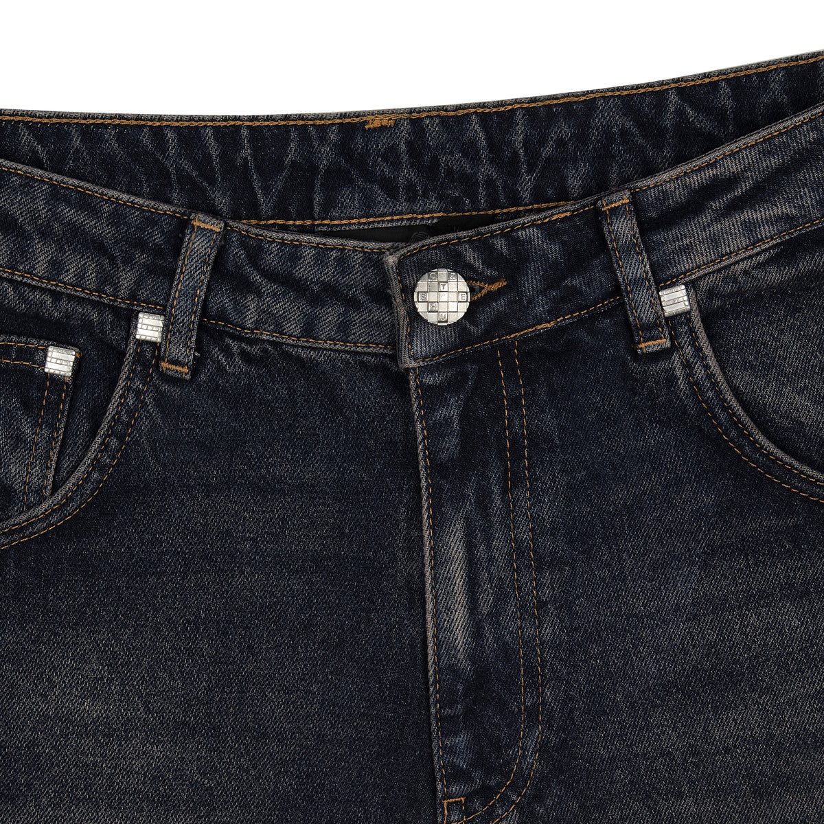 "on air" dark indigo Denim
