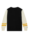 Mitchell & Ness NHL Bruins "100th Anniversary - Black/Cream" cardigan