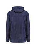 Kiton zip-up drawstring lightweight jacket
